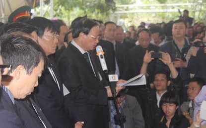 Nguyễn Bá Thanh qua đời, Nguyễn Bá Thanh, Trưởng ban Nội chính Trung ương, Tiểu sử nguyễn Bá Thanh, Lễ viếng Nguyễn Bá Thanh
