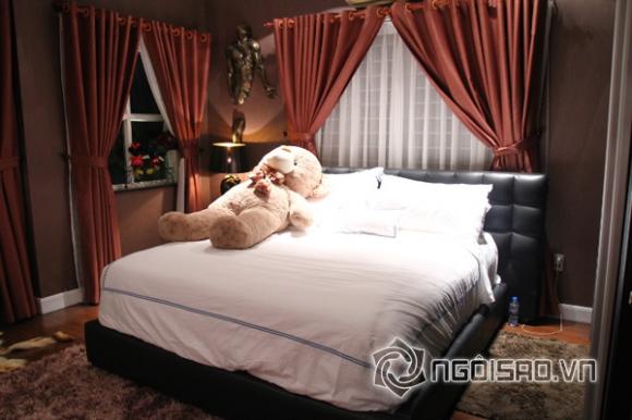 sao Việt, Cao Thái Sơn, biệt thư của Cao Thái Sơn, xế hộp tiền tỷ của Cao Thái Sơn, Cao Thái Sơn tự tay trang trí biệt thự đón Tết