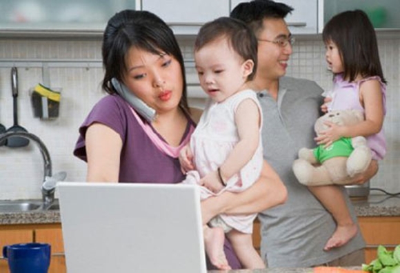 tết chỉ chăm con, tâm sự nữ giới, chăm con, phụ nữ
