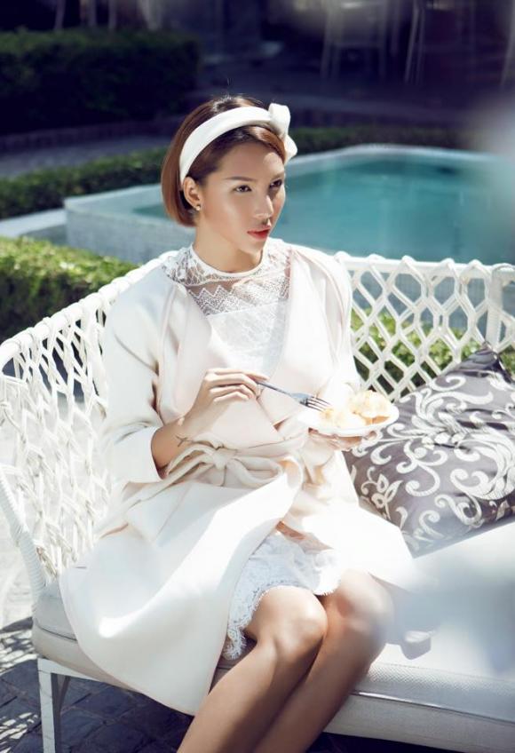 Minh Triệu, Minh Triệu ảnh đẹp, Minh Triệu 2015, Minh Triệu váy trắng, sao việt