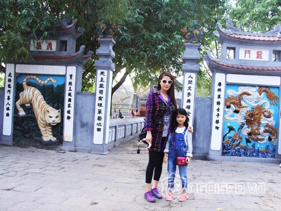 Trương Ngọc Ánh và con gái, Trương Ngọc Ánh và con gái du xuân, mẹ con Trương Ngọc Ánh