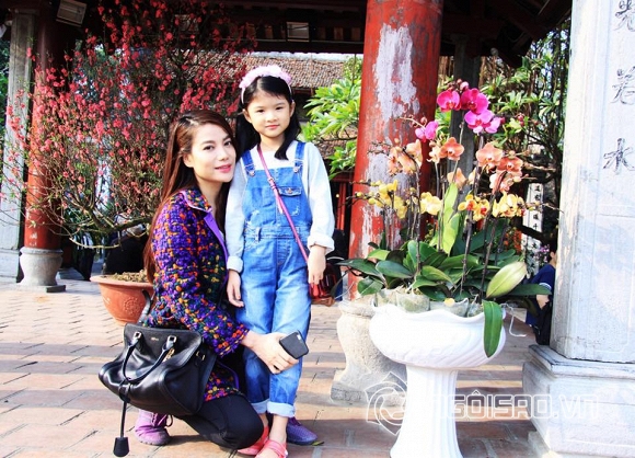 Trương Ngọc Ánh và con gái, Trương Ngọc Ánh và con gái du xuân, mẹ con Trương Ngọc Ánh