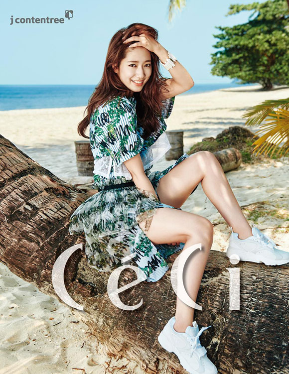 Park Shin Hye,Park Shin Hye đẹp long lanh,Park Shin Hye trên tạp chí CéCi,sao Hàn trên tạp chí