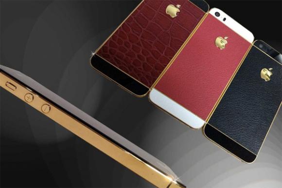 iPhone siêu sang, iPhone mạ vàng, iPhone đính kim cương