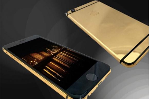 iPhone siêu sang, iPhone mạ vàng, iPhone đính kim cương