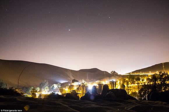 oc dao Huacachina, oc dao trong sa mac, sa mac peru,