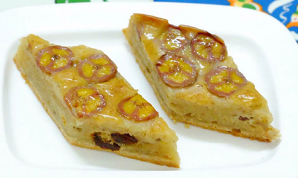 bánh chuối, cách làm bánh chuối bằng nồi cơm điện