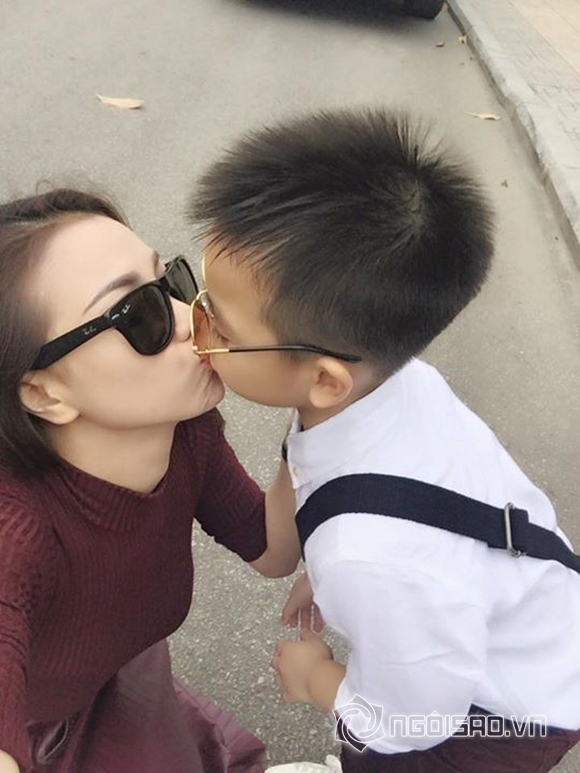 Trà Ngọc Hằng, Trà Ngọc Hằng xuống phố cùng hot boy nhí, Trà Ngọc Hằng street style