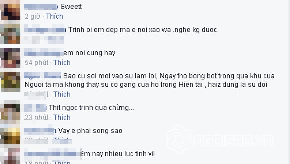 Ngọc Trinh,Ngọc Trinh bị ném đá,Ngọc Trinh phát ngôn về phụ nữ và tiền