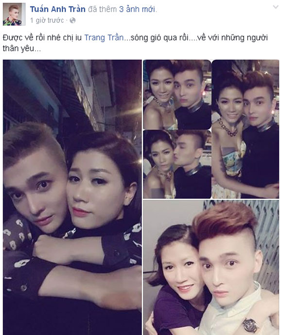 Trang Trần,Trang Trần bị bắt giữ,Trang Trần được bảo lãnh về