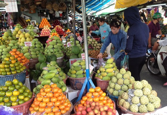 Giá trái cây sau tết, Thị trường hoa quả, Giá hoa quả