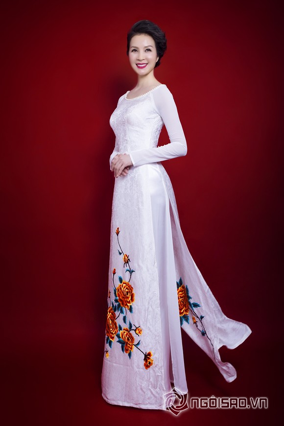 mc thanh mai, thanh mai, nguoi dep thanh mai, thanh mai mac ao dai, thanh mai dan chuong trinh, tin, bao