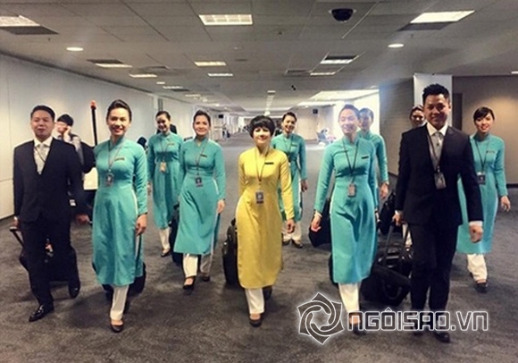 đồng phục mới của Vietnam Airlines,đồng phục mới của Vietnam Airlines bị nghi copy,nhà thiết kế Minh Hạnh,nhà thiết kế Lê Thanh Phương