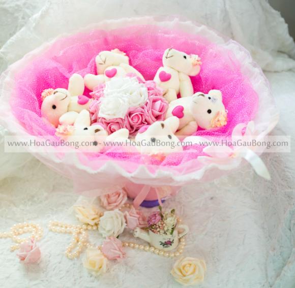 quà tặng 8/3, hoa gấu bông, quà ngày quốc tế phụ nữ