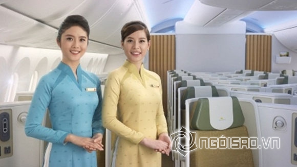 Hồng Quế,Hồng Quế khen đồng phục mới,Hồng Quê chê bai,áo dài mới của Vietnam Airlines