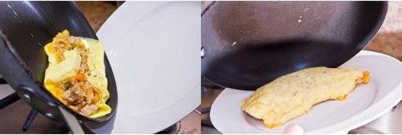 Trứng cuộn cơm, trứng cuộn cơm món ngon khó chối từ, món ngon khó chối từ