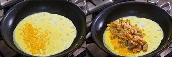 Trứng cuộn cơm, trứng cuộn cơm món ngon khó chối từ, món ngon khó chối từ