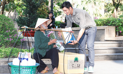 Siêu mẫu Võ Minh Thành, vo minh thanh, sao lam tu thien, nhân ngày 1/6,  quỹ “Chắp Cánh Vươn Xa”, Nguyễn Lâm