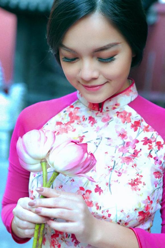 Pham Quynh Anh, ngam Pham Quynh Anh, sao Viet, sao Viet mac ao dai
