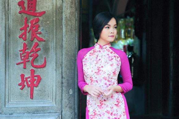 Pham Quynh Anh, ngam Pham Quynh Anh, sao Viet, sao Viet mac ao dai