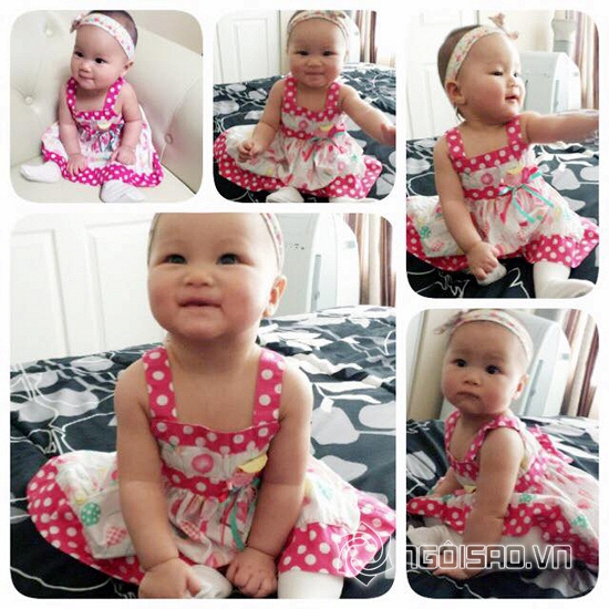 Duy Uyen, Duy Uyen khoe ho chieu con gai, con gai Duy Uyen, con gai Duy Uyen quoc tich my