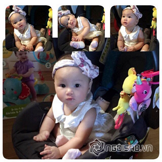 Duy Uyen, Duy Uyen khoe ho chieu con gai, con gai Duy Uyen, con gai Duy Uyen quoc tich my