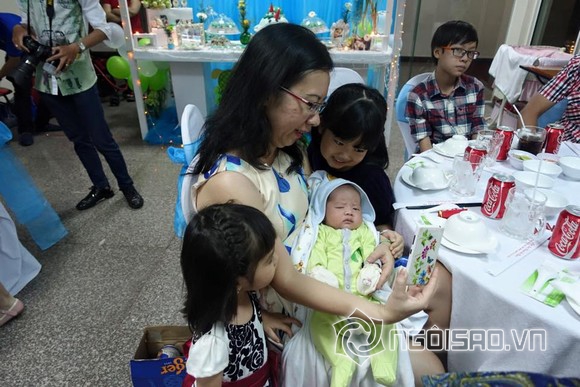 oc thanh van, con trai oc thanh van, con trai tu ba cua oc thanh van, oc thanh van to chuc tiec day thang cho con, tin, bao
