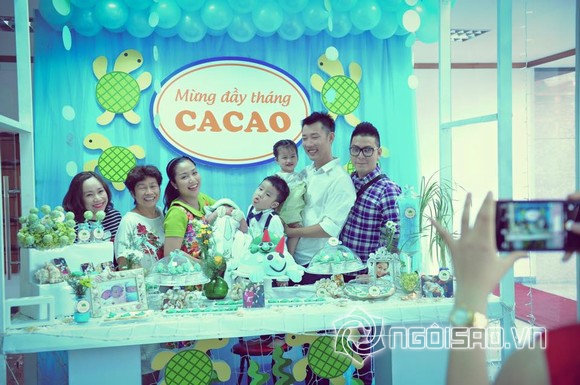 oc thanh van, con trai oc thanh van, con trai tu ba cua oc thanh van, oc thanh van to chuc tiec day thang cho con, tin, bao