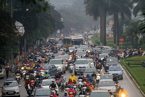 Thủ đô Hà Nội, Hà Nội sương mù, Không khí lạnh tăng cường, Mưa phùn