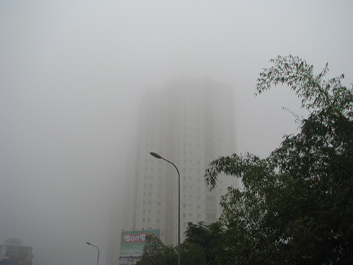 Thủ đô Hà Nội, Hà Nội sương mù, Không khí lạnh tăng cường, Mưa phùn