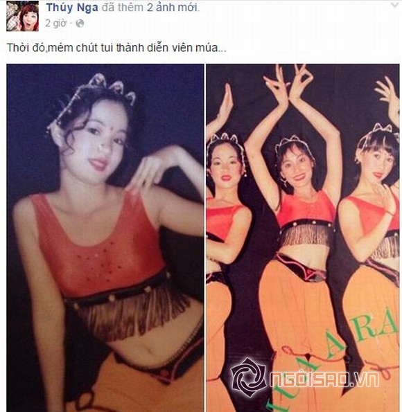 thuy nga, thuy nga lam dien vien mua, anh cu thuy nga, anh thieu nu cua thuy nga, dien vien hai thuy nga, hai thuy nga, thuy nga va chong, tin, bao