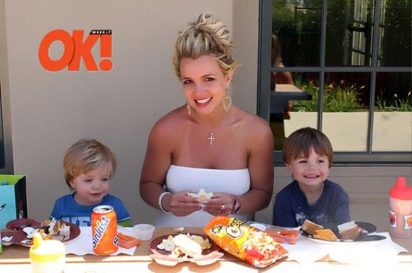 hai nhóc tỳ nhà Britney Spears,Britney Spears,công chúa nhạc Pop,Sean Preston,Jayden James