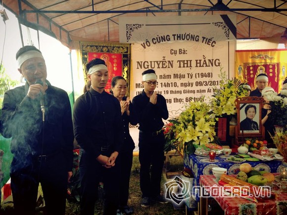 thanh trung, dam tang me thanh trung, thanh trung va me, me thanh trung qua doi, thanh trung trong dam tang, tin, bao