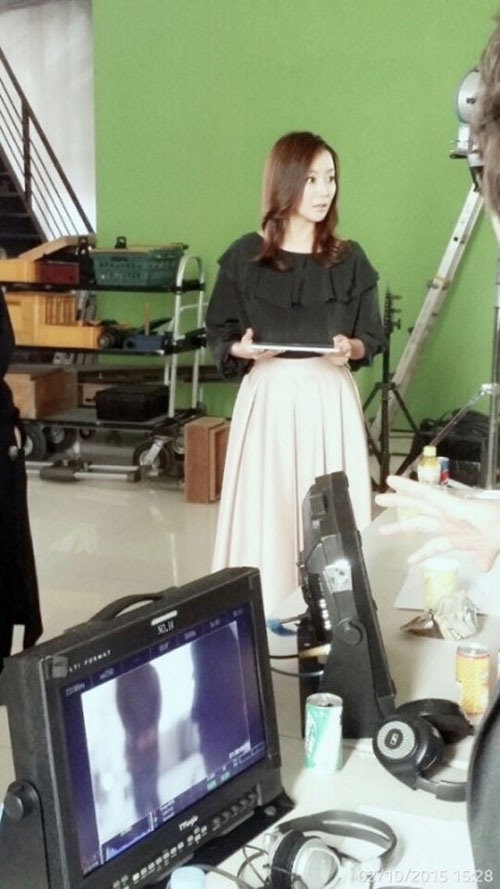 Kim Hee Sun,Kim Hee Sun trẻ trung,Kim Hee Sun trong hậu trường,Kim Hee Sun không tì vết