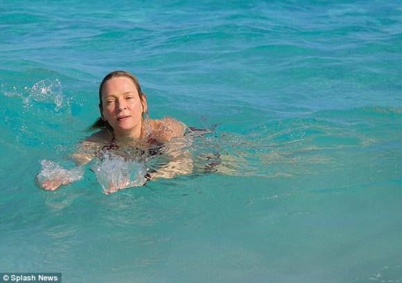 Cuu mau Uma Thurman, Uma Thurman, sao lo than hinh xap xe, sao lo da nhu cam sanh