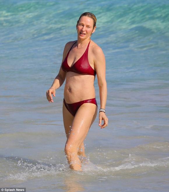 Cuu mau Uma Thurman, Uma Thurman, sao lo than hinh xap xe, sao lo da nhu cam sanh
