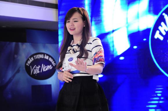 Thu Minh, bà bầu Thu Minh, vợ chồng Thu Minh, Thu Minh Vietnam Idol 2015, Thu Minh phấn khích, Bộ tứ quyền lực