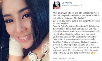 Le Phuong, dien vien Le Phuong, Le Phuong thoi trang, Le Phuong toc dep