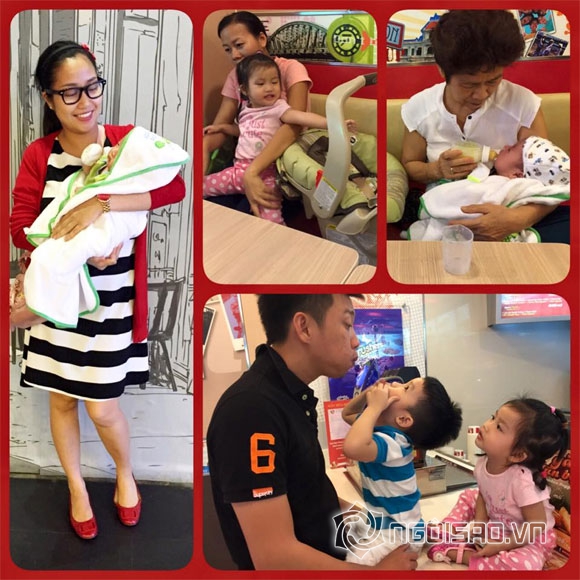 Ốc Thanh Vân,Ốc Thanh Vân kiệt sức vì chăm con,Ốc Thanh  Vân sinh con