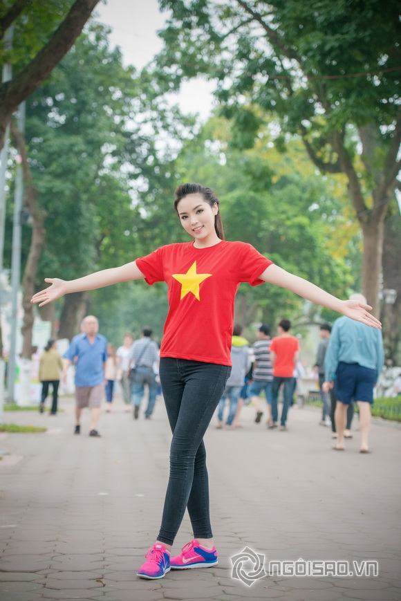 Hoa hau ky duyen,hoa hau viet nam nguyen cao ky duyen,hoa hau ky duyen chay bo