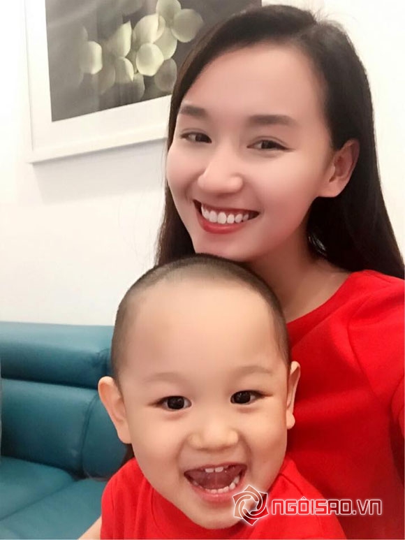 Lã Thanh Huyền,Lã Thanh Huyền và con trai,gia đình Lã Thanh Huyền