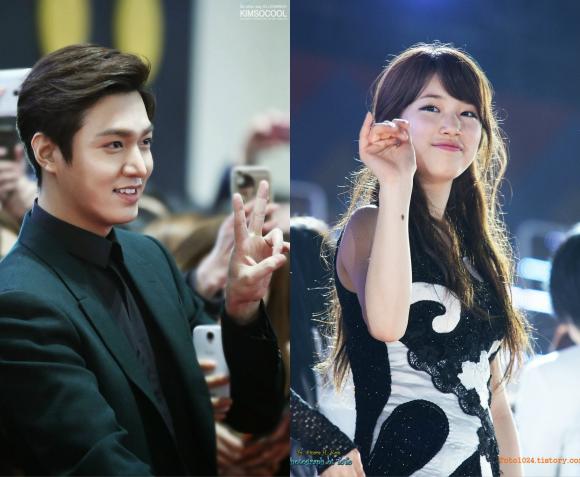 Suzy va Lee Min Ho,Suzy hen ho Lee Min Ho,sao Han,Lee Min Ho,Suzy