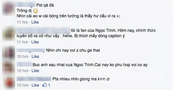 Ngoc Trinh, Ngoc Trinh photoshop, Ngoc Trinh bien dang