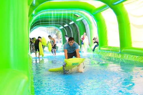 Đường trượt Clear, Đường trượt nước dài nhất Việt Nam, Sự kiện Clear, Dầu gội CLEAR