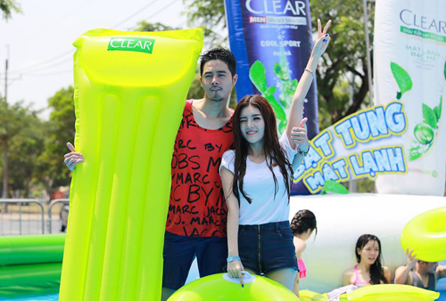 Đường trượt Clear, Đường trượt nước dài nhất Việt Nam, Sự kiện Clear, Dầu gội CLEAR