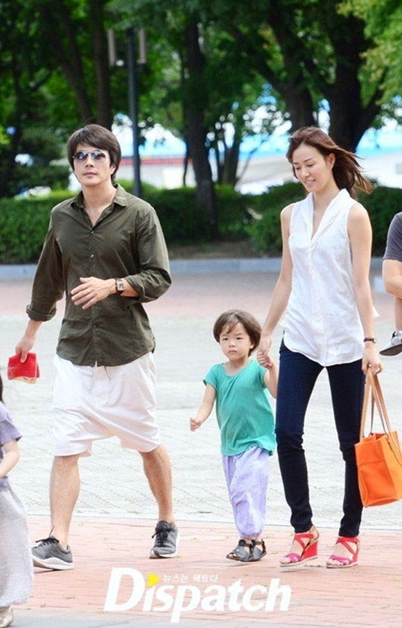 Kwon Sang Woo,con gái Kwon Sang Woo,vợ chồng Kwon Sang Woo và Son Tae Young