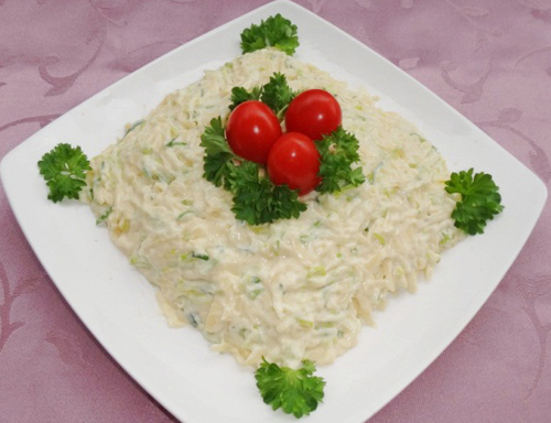 Salad tỏi tây, Cách làm salad tỏi tây, Món ăn ngon