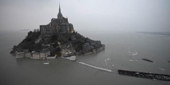 Đảo Mont Saint-Michel, Thủy triều thế kỷ, Du lịch Pháp