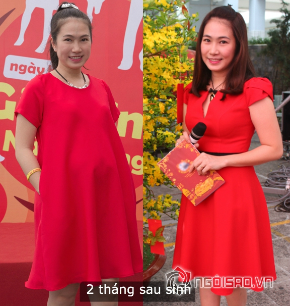 sao Viet sau sinh, my nhan Viet sau sinh, sao Viet lay lai dang sau sinh, Thuy Tien, Ha Ho