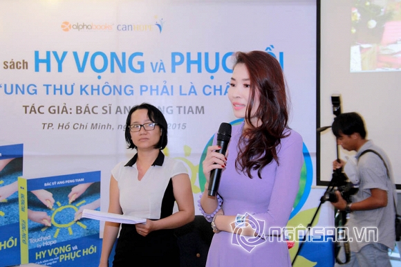 Hoa hậu Diễm Kyly, Hoa hậu Diễm Kyly đẹp trong tà áo dài, Diem kyly, cuu nguoi mau diem kyly, Ung thư không phải là chấm hết